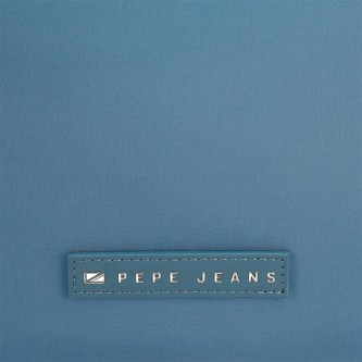 Pepe Jeans Sac à bandoulière double en denim Tessa -25x18x7cm