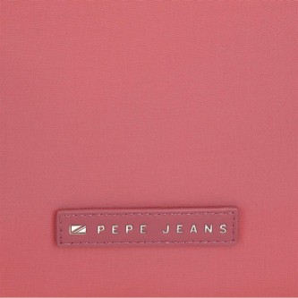 Pepe Jeans Borsa porta PC Tessa rosa -41x30x14cm-
