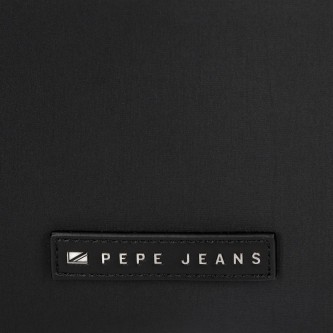 Pepe Jeans Mala de mão Tessa preta -27x22x15cm