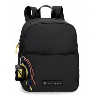 Pepe Jeans Tessa Backpack Bag black -24x28x10cm