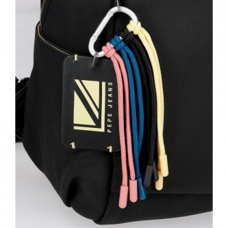 Pepe Jeans Tessa Backpack Bag black -24x28x10cm