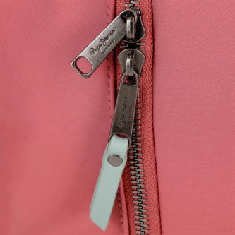 Pepe Jeans Tessa Rucksack Tasche rosa -24x28x10cm