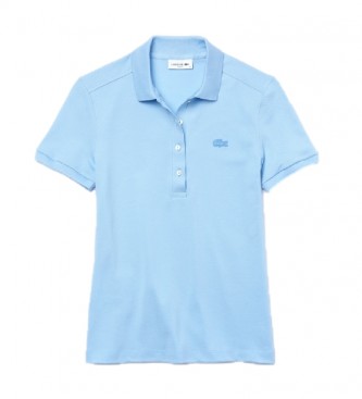 Lacoste Light blue Stretch polo shirt