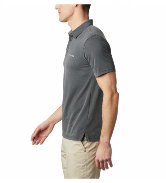 Columbia Nelson Point grey polo shirt