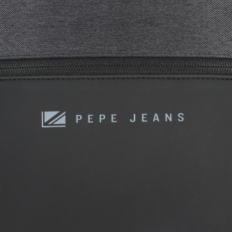 Pepe Jeans Jarvis boodschappentas zwart -17x22x8cm