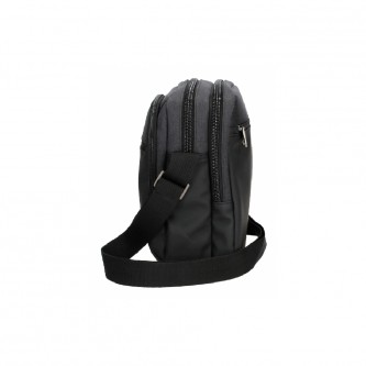 Pepe Jeans Jarvis shoulder bag black -22x27x8cm-.