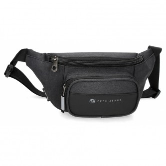 Pepe Jeans Jarvis pouch with front pocket black -30x13,5x5cm