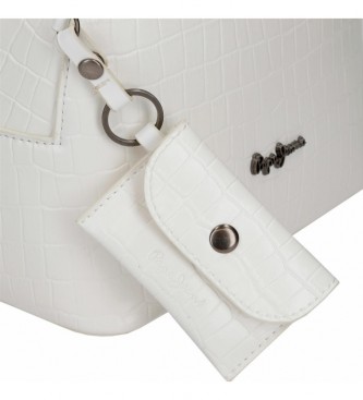 Pepe Jeans Denia handbag white -23x15x5,5cm