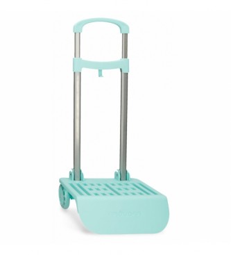 Movom Chariot scolaire pliable Movom Turquoise