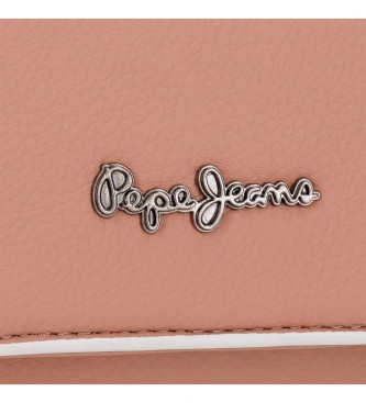 Pepe Jeans Różowa kopertówka Jeny -20x11x4cm