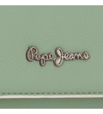 Pepe Jeans Zielona kopertówka Jeny -20x11x4cm