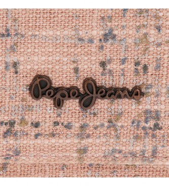 Pepe Jeans Saco de ombro rosa Carola -23x15x5,5cm