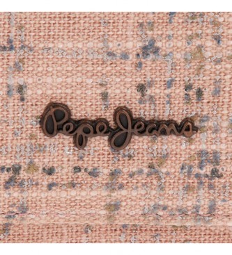 Pepe Jeans Borsa Carola rosa -31x19x15cm-