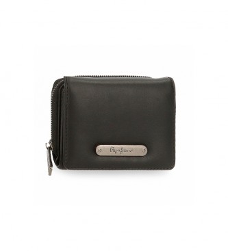 Pepe Jeans Salma wallet with coin purse black -10x8x3cm