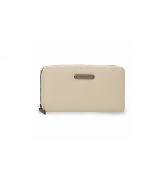 Pepe Jeans Salma beige wallet -10x8x3cm
