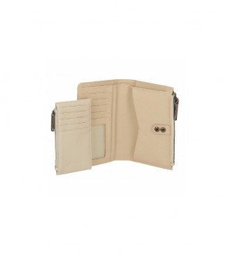 Pepe Jeans Salma beige wallet -17x10x2cm