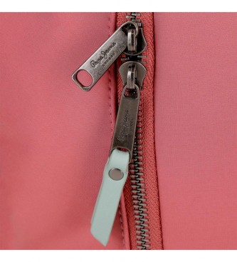 Pepe Jeans Tessa bolsa rosa para moedas -17x9x2cm