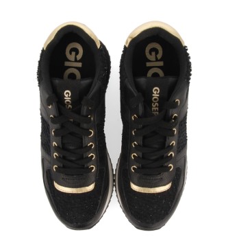 Gioseppo Bazine black slippers -Height 5,8 cm