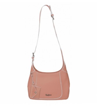 Pepe Jeans Jeny pink handbag -27,5x19x4cm