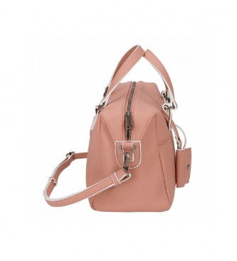 Pepe Jeans Jeny pink handbag -31x19x15cm