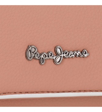 Pepe Jeans Jeny roze handtas -42x29x11cm
