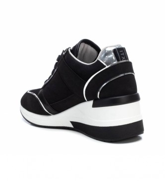 Xti Sneakers 036758 black -Height cua: 6cm