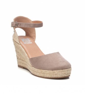 Xti Sandals 036741 taupe-Height: 9 cm