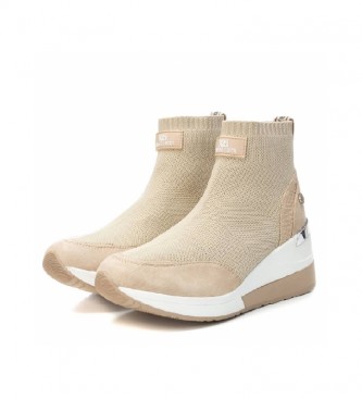 Xti Ankle boots 036826 beige -Height: 6 cm