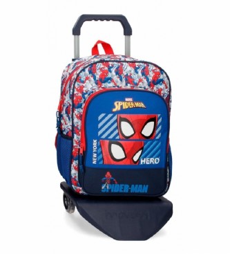 Spiderman Spiderman Hero backpack blue -33x44x13,5cm
