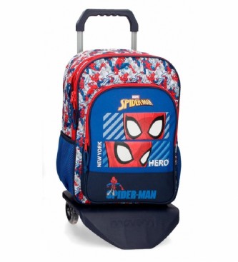 Joumma Bags Spiderman Held Rucksack blau -30x40x13cm