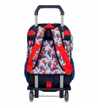 Joumma Bags Backpack Spiderman Hero blue -30x40x13cm