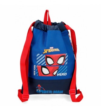 Joumma Bags Spiderman Held rugzak blauw -30x40x0,5cm