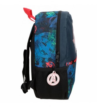 Joumma Bags Backpack Marvel on the Warpath blue -25x32x12cm