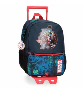 Joumma Bags Backpack Marvel on the Warpath blue -25x32x12cm