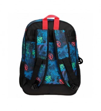 Joumma Bags Backpack Marvel on the Warpath blue -30x40x13cm