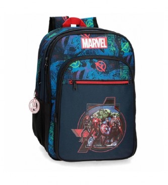 Joumma Bags Backpack Marvel on the Warpath blue -30x40x13cm