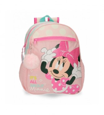 Joumma Bags Minnie Play all day pink backpack -27x33x11cm