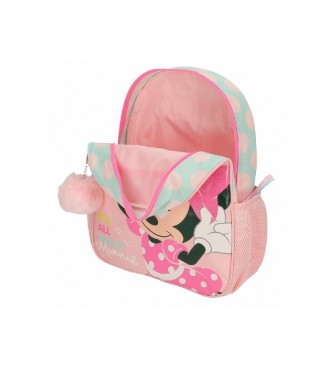 Joumma Bags Minnie Play all day pink backpack -27x33x11cm