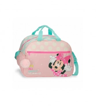 Joumma Bags Travel bag Minnie Play all day pink -40x28x22cm
