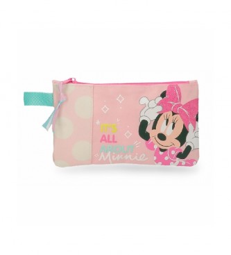 Disney Astuccio rosa Minnie -22x12x5cm-