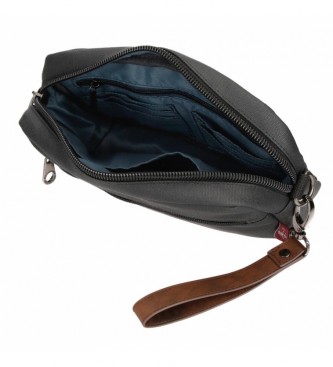 Pepe Jeans Court clutch bag black -24,5x15x6cm