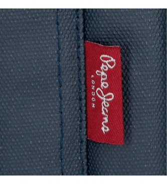 Pepe Jeans Borsa a mano Court blu navy -24.5x15x6cm-