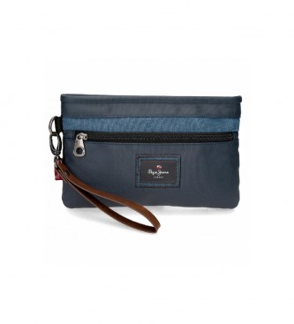 Pepe Jeans Court tote bag navy blue -25x16x1cm