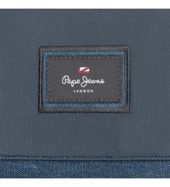 Pepe Jeans Borsa a mano Court blu navy -25x16x1cm