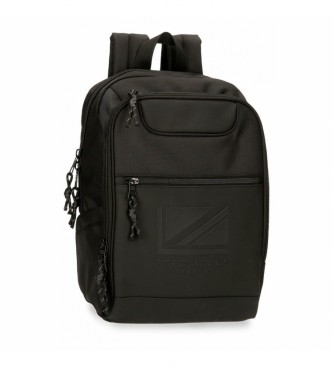 Pepe Jeans Computer backpack Bromley black -25x36x10cm
