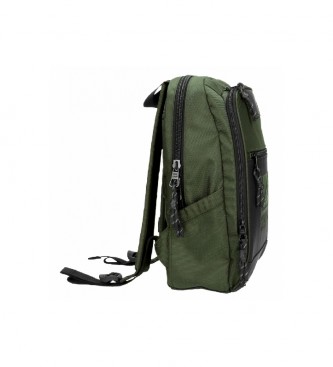 Pepe Jeans Computer backpack Bromley green -25x36x10cm