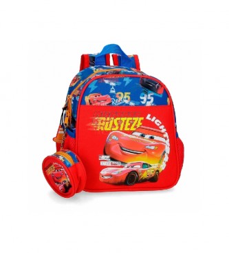 Joumma Bags Backpack Cars Rusteze red -23x25x10cm