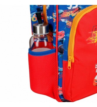 Joumma Bags Backpack Cars Rusteze red -23x25x10cm