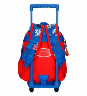 Joumma Bags Cars Rusteze red backpack Cars -23x28x10cm