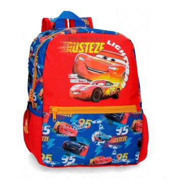 Joumma Bags Cars Rusteze Lightyear 32cm aanpasbare rugzak Cars Rusteze Lightyear rood, blauw